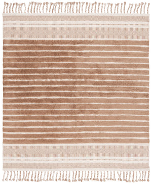 Safavieh Kilim Bohemian Handwoven Area Rug In Ivory And Black - Artisanal Elegance For Your Home Decor Natural ,Beige Cotton Pile Klc401c-6