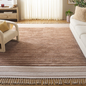 Safavieh Kilim Bohemian Handwoven Area Rug In Ivory And Black - Artisanal Elegance For Your Home Decor Natural ,Beige Cotton Pile Klc401c-6