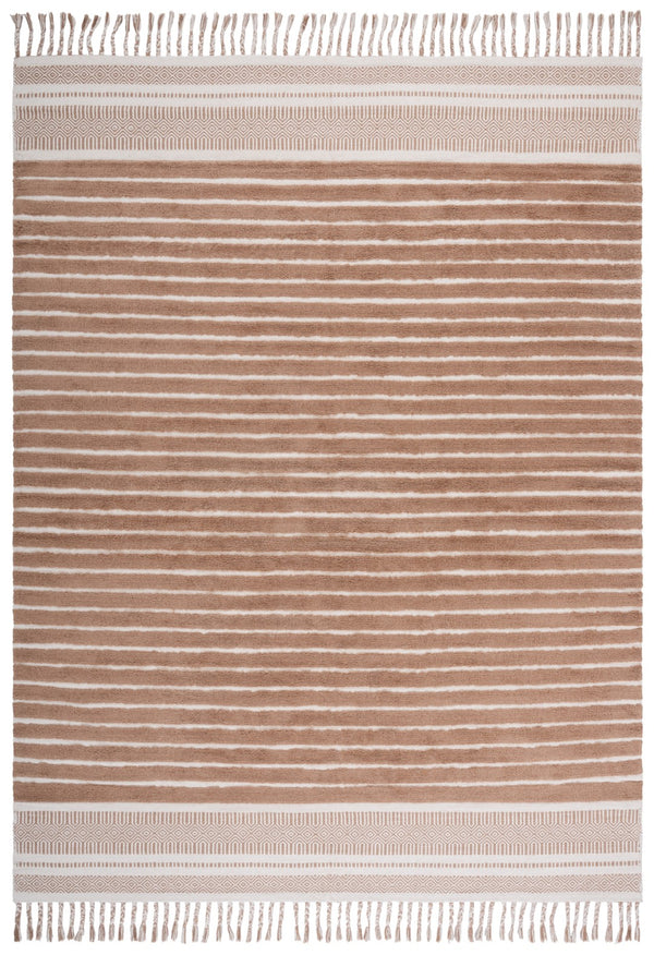 Safavieh Kilim Bohemian Handwoven Area Rug In Ivory And Black - Artisanal Elegance For Your Home Decor Natural ,Beige Cotton Pile Klc401c-6
