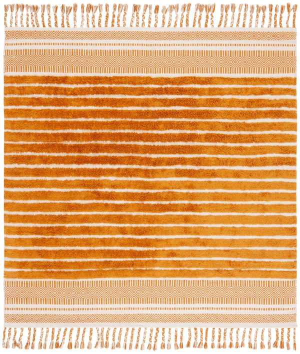Safavieh Kilim Bohemian Handwoven Area Rug In Ivory And Black - Artisanal Elegance For Your Home Decor Natural ,Gold Cotton Pile Klc401d-6