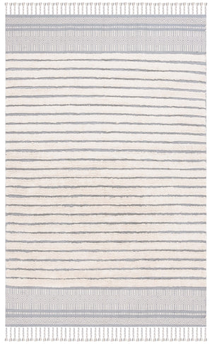 Safavieh Kilim Hand-woven Cotton Runner Rug – Bohemian Style In Ivory And Black For Artistic Home Decor Silver ,Natural Cotton Pile Klc401g-5