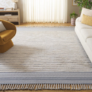 Safavieh Kilim Hand-woven Cotton Runner Rug – Bohemian Style In Ivory And Black For Artistic Home Decor Silver ,Natural Cotton Pile Klc401g-8