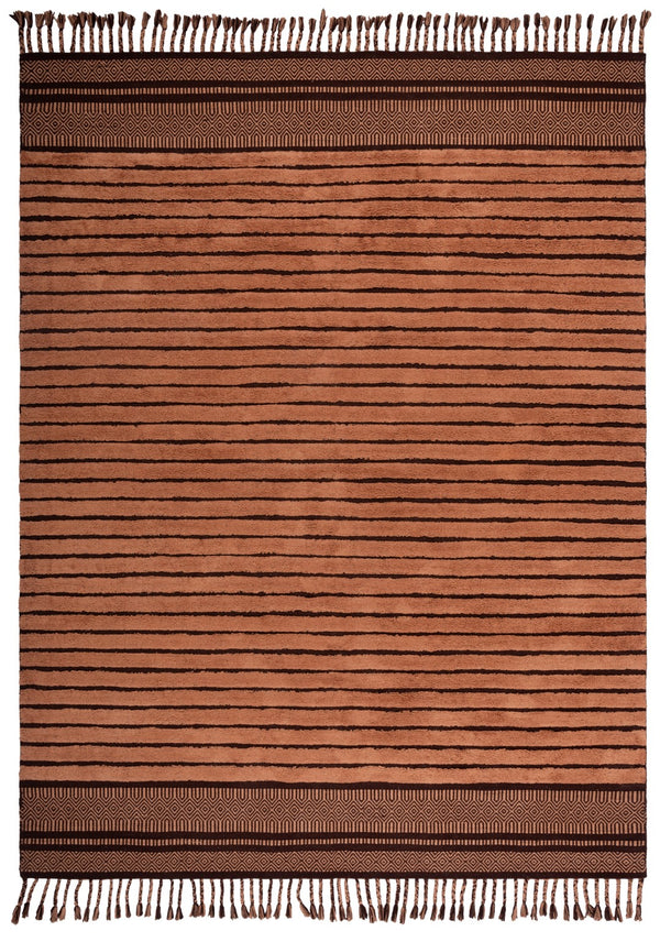 Safavieh Kilim Bohemian Handwoven Area Rug In Ivory And Black - Artisanal Elegance For Your Home Decor Brown Cotton Pile Klc401t-4