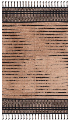 Safavieh Kilim Bohemian Handwoven Area Rug In Ivory And Black - Artisanal Elegance For Your Home Decor Black ,Beige Cotton Pile Klc401z-6