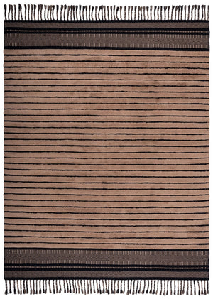 Safavieh Kilim Bohemian Handwoven Area Rug In Ivory And Black - Artisanal Elegance For Your Home Decor Black ,Beige Cotton Pile Klc401z-6