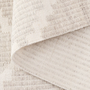 Safavieh Kilim Handwoven Runner Rug With Geometric Diamond Pattern - Eco-friendly, Stylish Hallway Accent Light Grey ,Beige Pet Klm439f-5