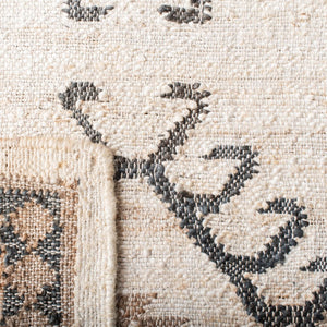 Safavieh Kilim Hand-Woven Jute Flat Weave Area Rug Bold Geometric Bohemian Living Room Accent Off-White 10'-0" x 14'-0" KLM762A-10