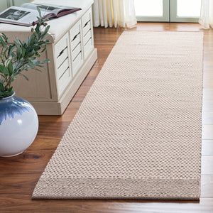 Safavieh Kilim Hand‑Woven Beige Ivory Rug — Low‑Pile Geometric Accent, Cotton‑Wool Blend For Modern Homes 3'-0" x 5'-0" KLM855B-3