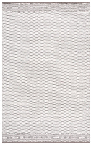 Safavieh Kilim Hand‑Woven Beige Ivory Geometric Rug, 5X8 Medium, Cotton‑Wool Blend Low‑Profile For Living Spaces 5'-0" x 8'-0" KLM855B-5