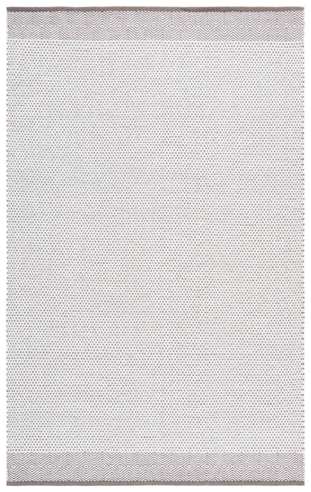 Safavieh Kilim Handwoven Beige Ivory Runner With Low Profile Geometric Design — Durable Natural Fiber Elegance 2'-3" x 9'-0" KLM855B-29