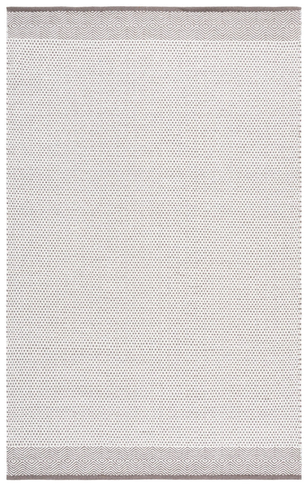 Safavieh Kilim Handwoven Beige Ivory Runner With Low Profile Geometric Design — Durable Natural Fiber Elegance 2'-3" x 9'-0" KLM855B-29