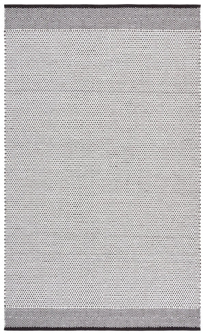 Safavieh Kilim Hand‑Woven Brown Ivory Geometric Rug – 60% Cotton 40% Wool, Low‑Profile Comfort For Modern Homes 5'-0" x 8'-0" KLM855T-5