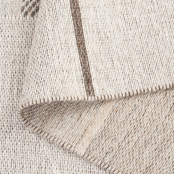 Safavieh Kilim Elegant Runner Area Rug With Contemporary Pattern For Hallway And Living Room Décor Beige ,Brown 90% Wool,10% Polyester Klm876b-5