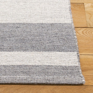 Safavieh Kilim Contemporary Area Rug With Geometric Pattern - Elegant, Durable Design For Modern Spaces Grey ,Charcoal 90% Wool,10% Polyester Klm877f-6