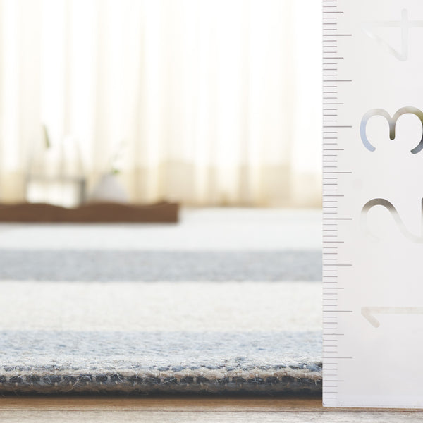 Safavieh Kilim Contemporary Runner Rug - Elegant Geometric Design For Stylish Home Decor And Comfort Beige ,Blue 90% Wool,10% Polyester Klm878b-5