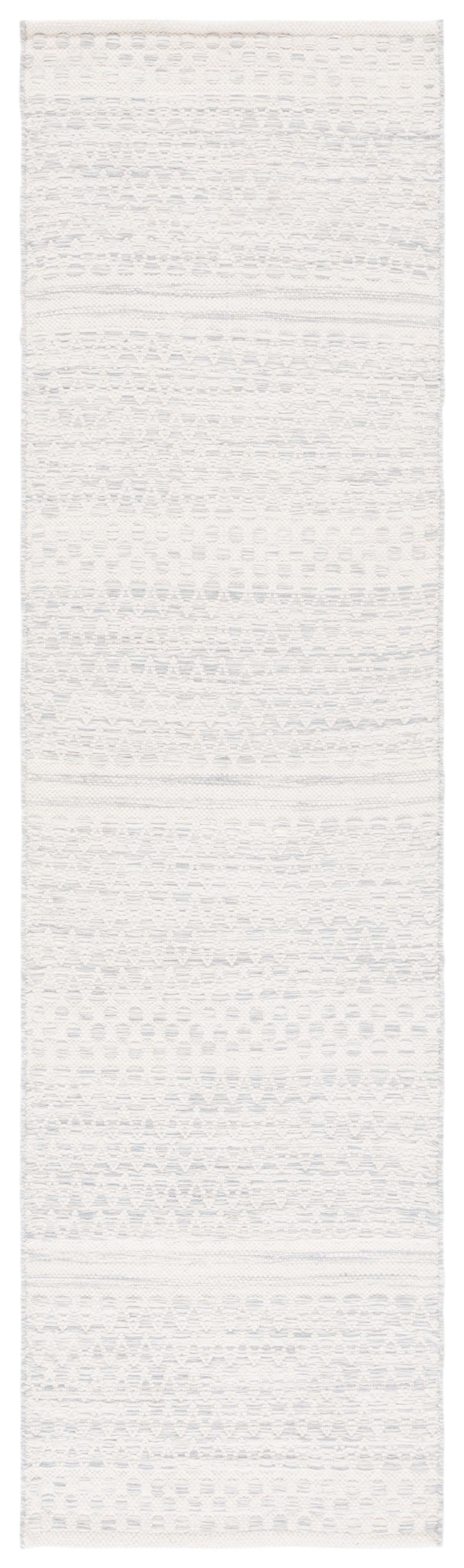 Safavieh Kilim 954 Hand Woven Solid & Tonal Rug Ivory / Grey 8' x 10'