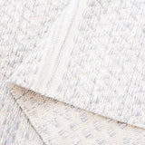 Safavieh Kilim 954 Hand Woven Solid & Tonal Rug Ivory / Grey 5' x 8'