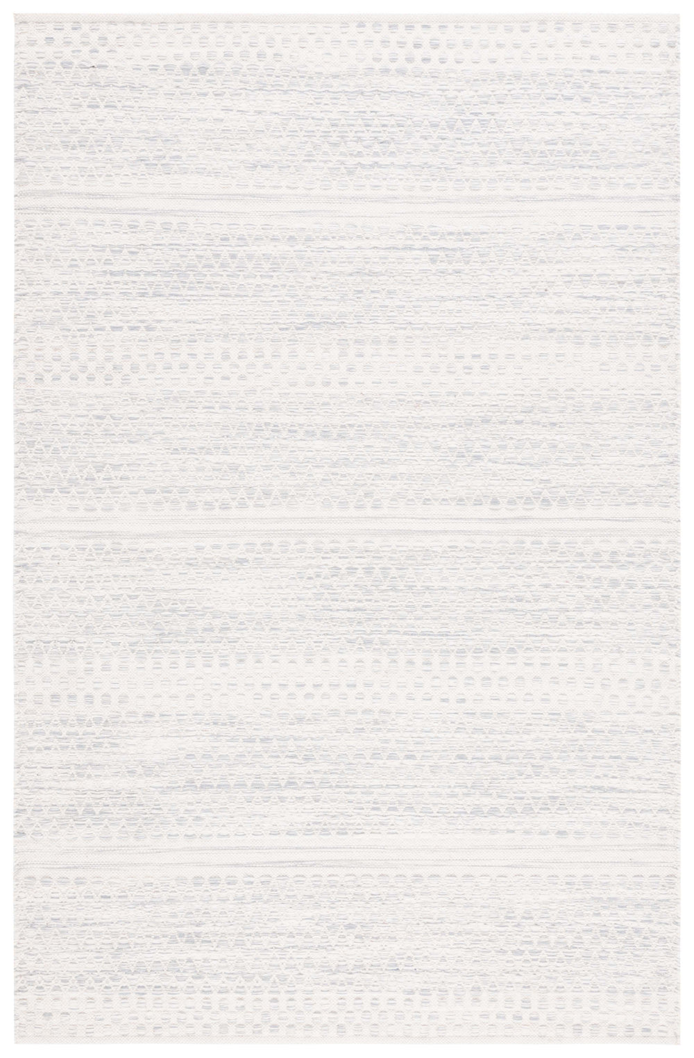 Safavieh Kilim 954 Hand Woven Solid & Tonal Rug Ivory / Grey 8' x 10'