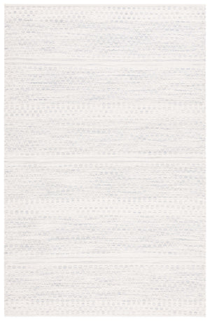 Safavieh Kilim 954 Hand Woven Solid & Tonal Rug Ivory / Grey 5' x 8'