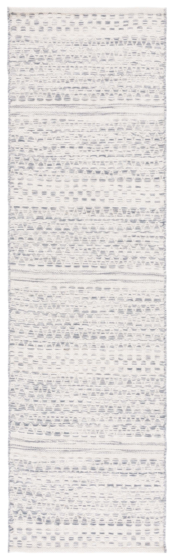 Safavieh Kilim 954 Hand Woven Solid & Tonal Rug Ivory / Dark Grey 8' x 10'