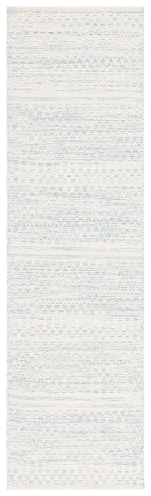 Safavieh Kilim 954 Hand Woven Solid & Tonal Rug Ivory / Light Blue 8' x 10'