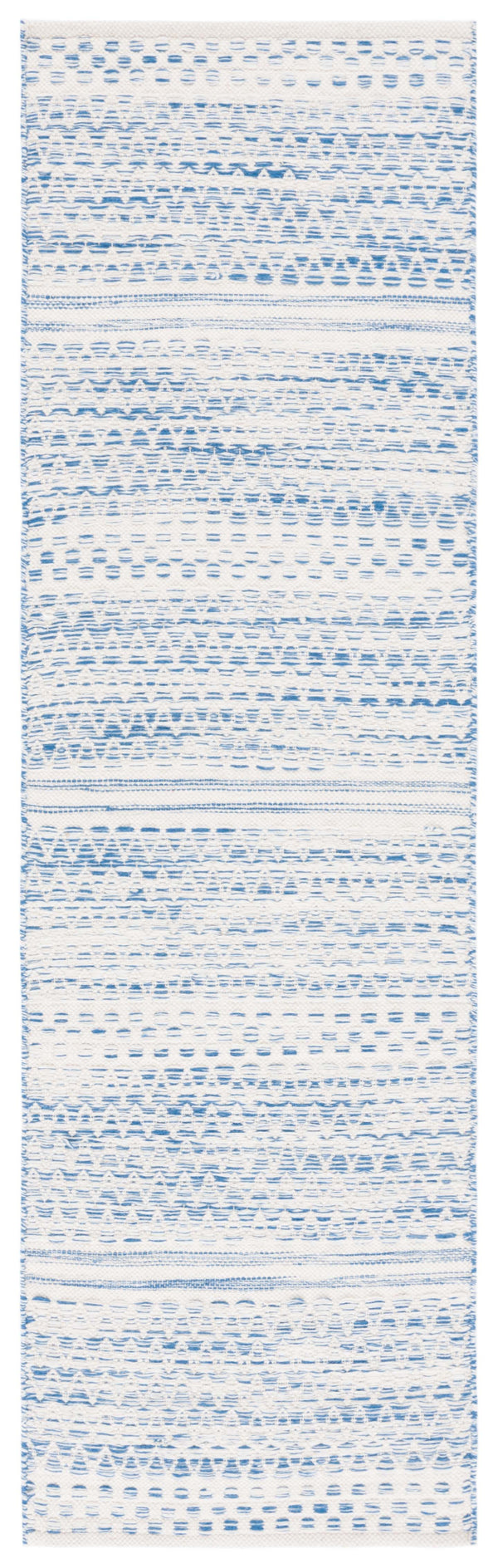 Safavieh Kilim 954 Hand Woven Solid & Tonal Rug Ivory / Blue 8' x 10'