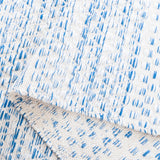 Safavieh Kilim 954 Hand Woven Solid & Tonal Rug Ivory / Blue 5' x 8'