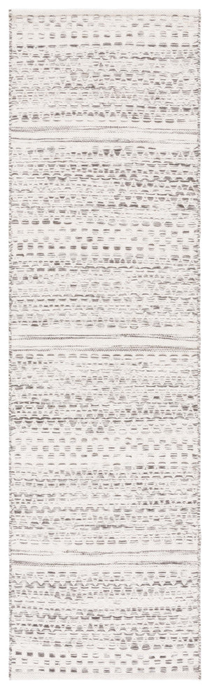 Safavieh Kilim 954 Hand Woven Solid & Tonal Rug Ivory / Brown 8' x 10'