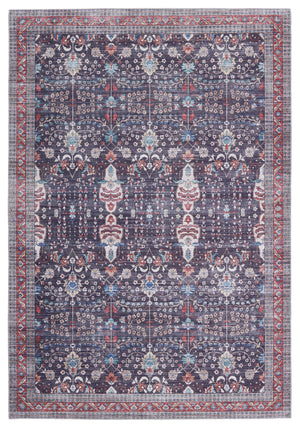Jaipur Living Vibe by Jaipur Living Kalesi Oriental Polyester Flatweave Rug for Dining Rooms 5'3"X7'6" RUG148632