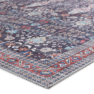 Jaipur Living Vibe by Jaipur Living Kalesi Oriental Polyester Flatweave Rug for Dining Rooms 5'3"X7'6" RUG148632