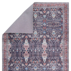 Jaipur Living Vibe by Jaipur Living Kalesi Oriental Polyester Flatweave Rug for Dining Rooms 5'3"X7'6" RUG148632