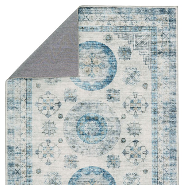 Jaipur Living Vibe by Jaipur Living Nyria Flatweave Polyester Medallion Rug for Rooms 5'3"X7'6" RUG153342