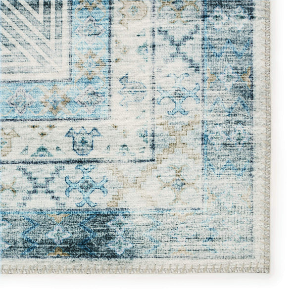 Jaipur Living Vibe by Jaipur Living Nyria Flatweave Polyester Medallion Rug for Rooms 5'3"X7'6" RUG153342