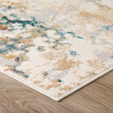 Dalyn Rugs Karma KM26 Power Woven 60% Polypropylene/40% Polyester Transitional Rug Multi 9'4" x 13'2" KM26MU9X13