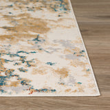 Dalyn Rugs Karma KM26 Power Woven 60% Polypropylene/40% Polyester Transitional Rug Multi 9'4" x 13'2" KM26MU9X13