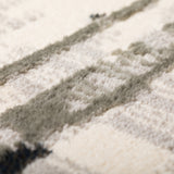 Dalyn Rugs Karma KM4 Power Woven 60% Polypropylene/40% Polyester Contemporary Rug Grey 9'4" x 13'2" KM4GR9X13