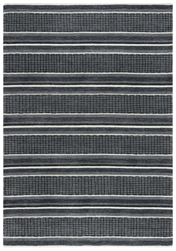 Rizzy Katana KNA894 Hand Tufted Casual Wool Rug Charcoal 8'6" x 11'6"