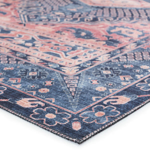 Jaipur Living Nikki Chu Vintage Medallion Runner Rug Distressed Floral Polyester Hallway Accent RUG152569
