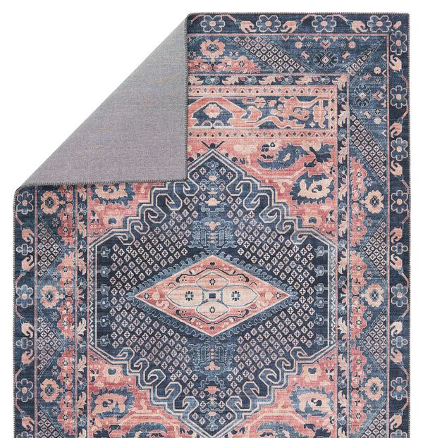 Jaipur Living Nikki Chu Vintage Medallion Runner Rug Distressed Floral Polyester Hallway Accent RUG152569