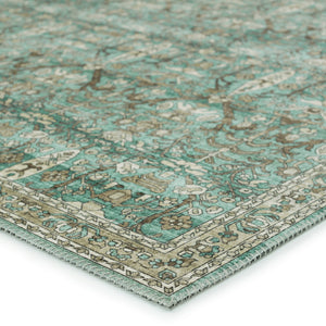 Jaipur Living Nikki Chu Trellis Runner Rug Vintage Distressed Lattice Pattern Hallway Entryway RUG152581