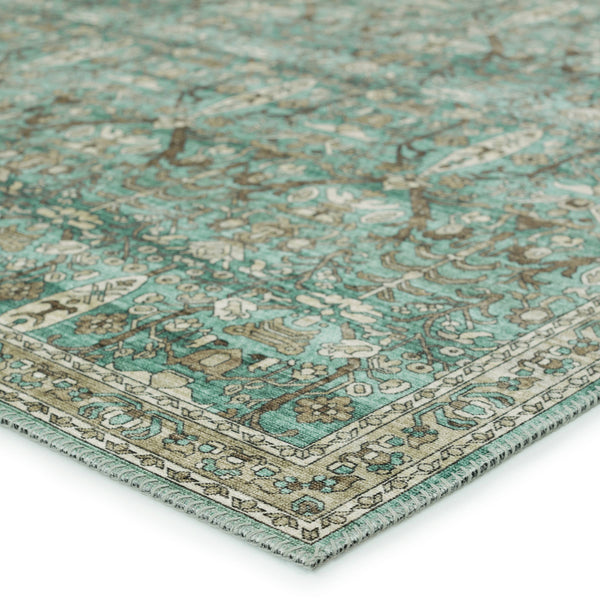 Jaipur Living Nikki Chu Trellis Runner Rug Vintage Distressed Lattice Pattern Hallway Entryway RUG152581