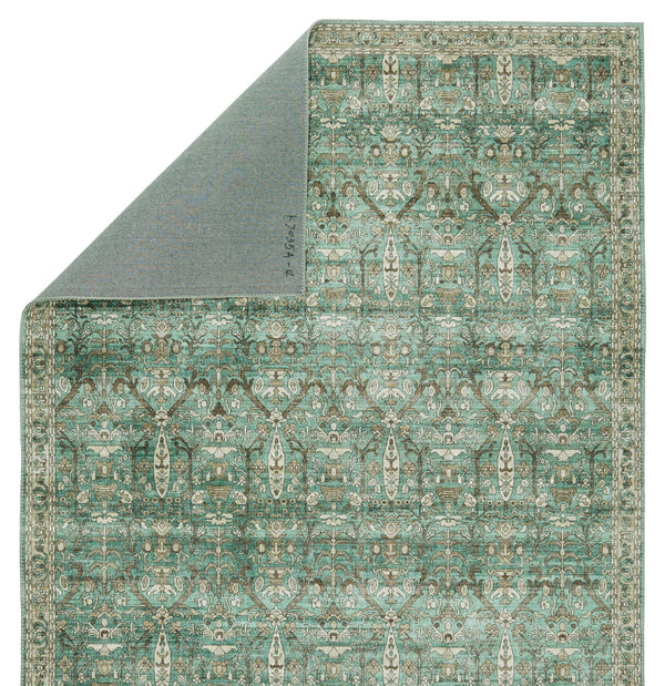 Jaipur Living Nikki Chu Trellis Runner Rug Vintage Distressed Lattice Pattern Hallway Entryway RUG152581
