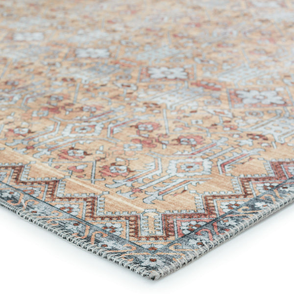 Jaipur Living Nikki Chu Distressed Trellis Polyester Runner Rug for Hallways and Entryways RUG152594