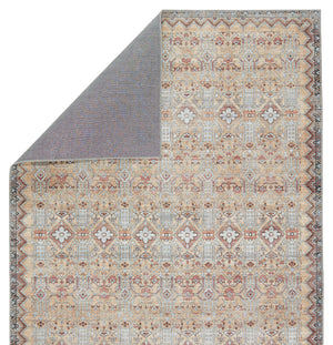 Jaipur Living Nikki Chu Distressed Trellis Polyester Runner Rug for Hallways and Entryways RUG152594