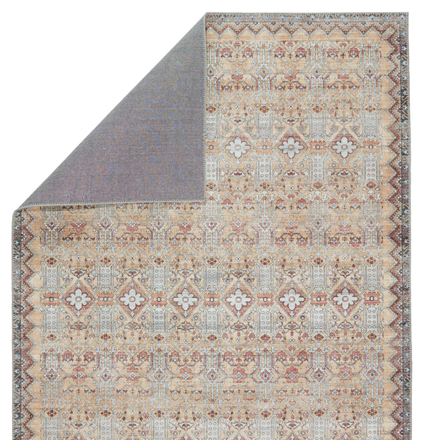 Jaipur Living Nikki Chu Distressed Trellis Polyester Runner Rug for Hallways and Entryways RUG152594