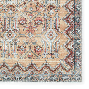 Jaipur Living Nikki Chu Distressed Trellis Polyester Runner Rug for Hallways and Entryways RUG152594
