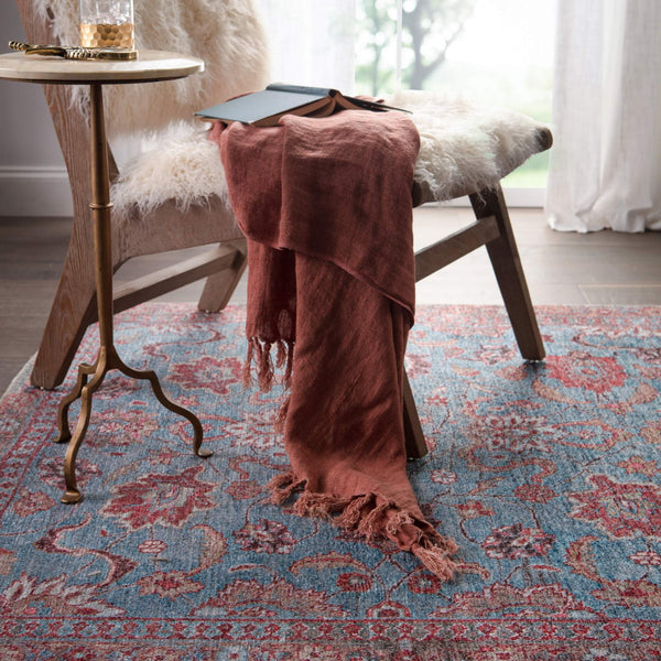 Jaipur Living Jaipur Living Ravinia Oushak Medallion Polyester Area Rug Vintage Bohemian Room RUG150434