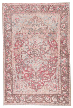 Jaipur Living Jaipur Living Edita Faded Medallion Floral Polyester Rug for Bohemian Rooms RUG150435