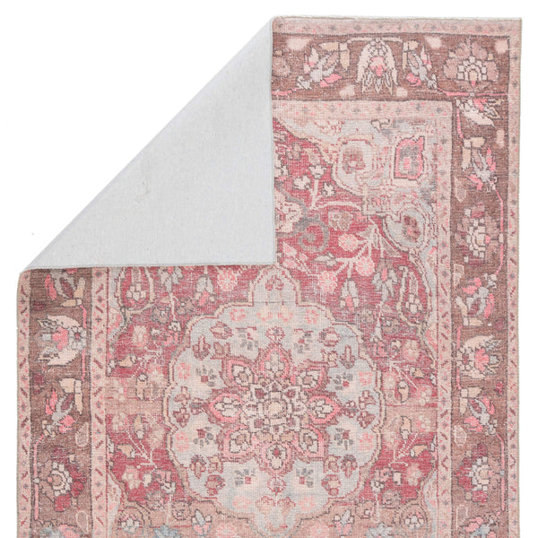 Jaipur Living Jaipur Living Edita Faded Medallion Floral Polyester Rug for Bohemian Rooms RUG150435