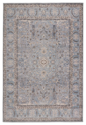 Jaipur Living Kindred Kadin Knd12 Powerloomed Machinemade 100% Polyester Traditional Medallion Indoor Rug Blue, Brown 100% Polyester, 80% Polyester 20% Co Rug148965